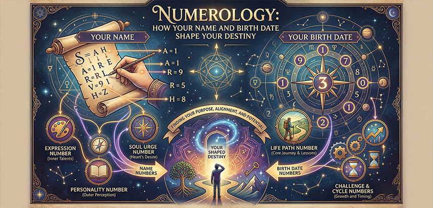 Numerology: How Your Name and Birth Date Shape Your Destiny